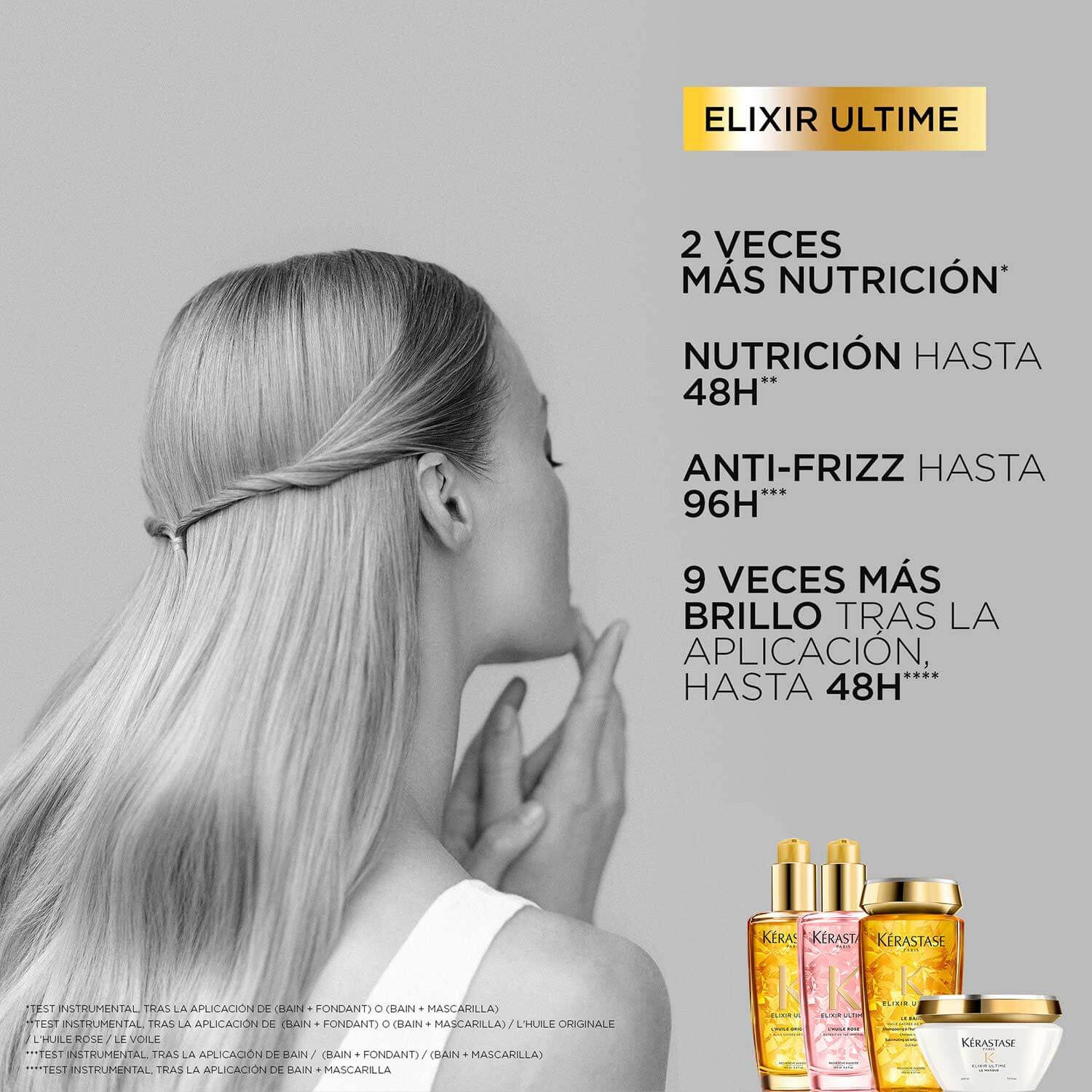 ELIXIR ULTIME L'HUILE ORIGINAL 100 ML (ACEITE SUBLIMADOR PARA TODO TIPO DE CABELLO)
